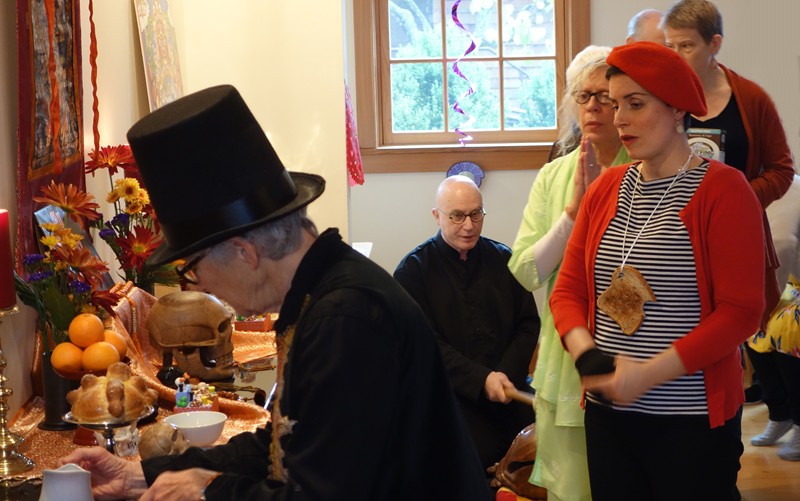 Hungry Ghost Ceremony at the Vermont Zen Center