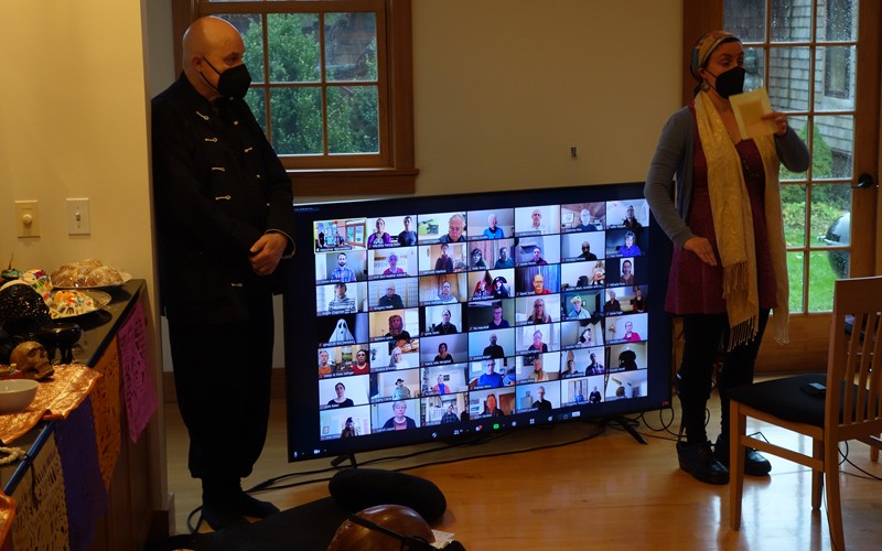 Hungry Ghost Ceremony at the Vermont Zen Center